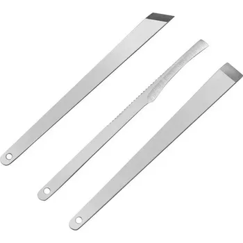 Profesionální sada na pedikúru proti zarostlým nehtům | pedikúra sada, nástroje na pedikúru - stříbrná 3 ks