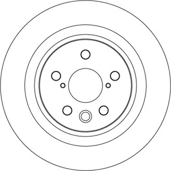 Brzdový kotouč Brzdový kotouč TRW DF3978