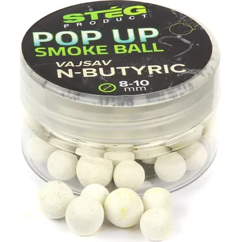 Nástraha STÉG POP-UP SMOKE BALL 8 - 10 MM Příchuť: N-butiric