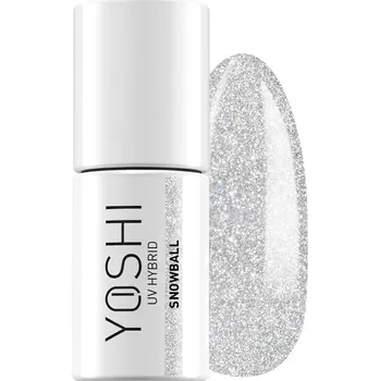 Přípravek na nehty Gel lak YOSHI Holly Holiday - Snowball 621, 6ml