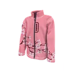 Wamu Fleecová mikina dětská Sakury růžová Vel. 98-104