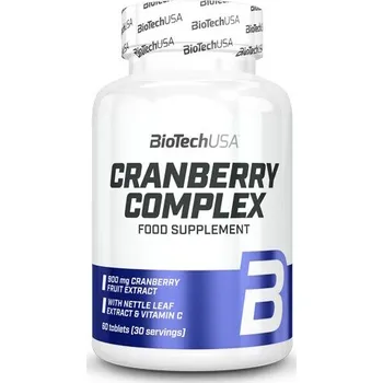 Doplněk stravy BioTech USA Cranberry Complex 60 tabs