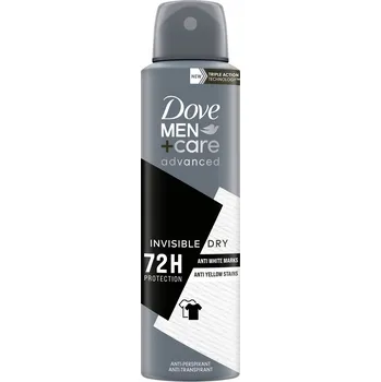 Dove Men + Care Advanced Invisible Dry Antiperspirant ve ve spreji 72h 150 Ml