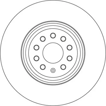 Brzdový kotouč Brzdový kotouč TRW DF6770S