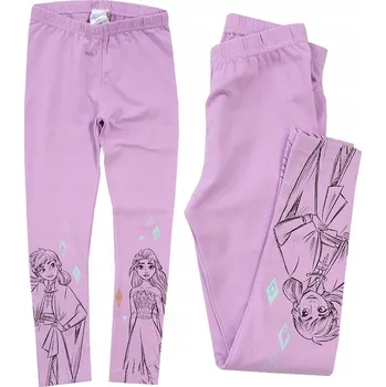 Dívčí legíny FROZEN ELSA LEDOVÉ KRÁLOVSTVÍ GETRY LEGÍNY KALHOTY DÍVČÍ FIALOVÉ 128 D077C