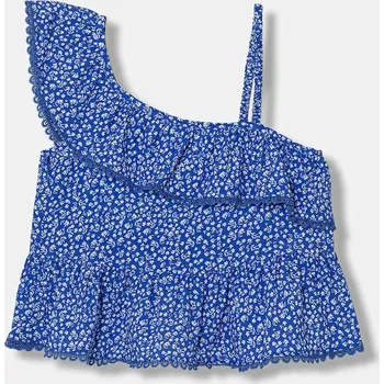 Dámská halenka Halenka Guess J6GH02.WG5S2.PPY2.M modrá 55X, vel. 136-146