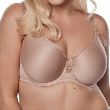 Dámské spodní prádlo Mefemi vyztužená podprsenka hnědá velikost 75G