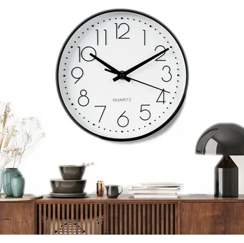 Hodiny Nástěnné hodiny Bedee bílé 30 cm