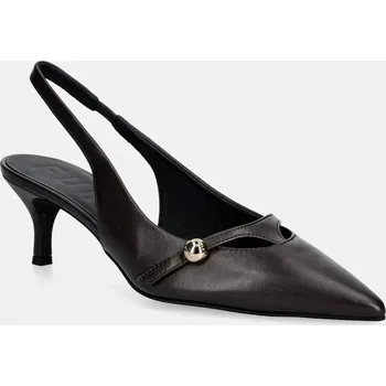 Dámská obuv Kožené lodičky Furla Sfera Slingback YK50SFE.X30000.3388S hnědá 89X, EUR 41