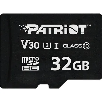 Ukládání dat Patriot VX V30 U3 Micro SDHC 32GB UHS-I U3 Class 10