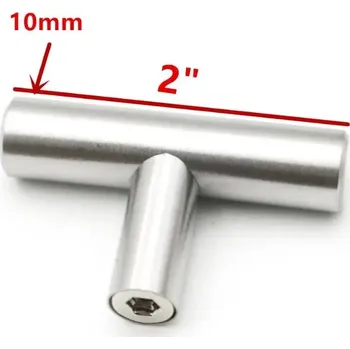 Nábytkové kování Nerezové černé kuchyňské madlo moderní | nábytková úchytka - 50mm