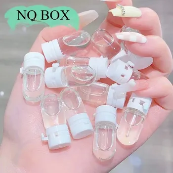 10 ks Skleněné cestovní mini lahvičky | kosmetické obaly - 10 ks , 2ML