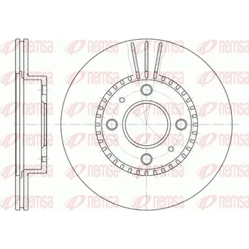 Brzdový kotouč Brzdový kotouč REMSA 6430.10