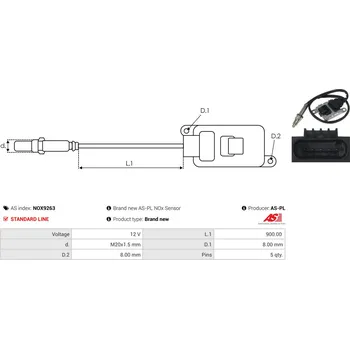 Alternátor Regulátor generátoru AS-PL Sp. z o.o. ARE2006