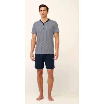 Pánské pyžamo Vamp Pánský pyžamový komplet 22671