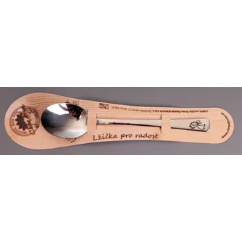 Příbor Nerezová lžička 11 cm - anděl
