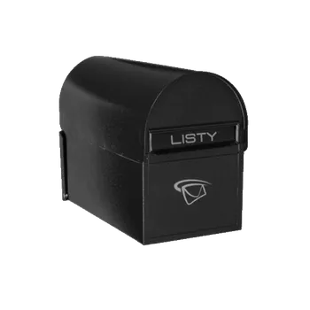 Železářství Poštovní schránka, RETRO (200x280x380mm), max. formát listu: B6, barva: čer