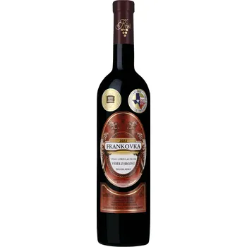 Víno Vinařství Krist Frankovka, 2023, výběr z hroznů, polosladké, Krist, 0,75l