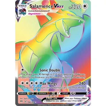 Sběratelská karetní hra Salamence VMAX 194/189 - Darkness Ablaze