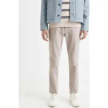 Pánská móda Celio Kalhoty Totravel slim 1095298 Béžová 48/34