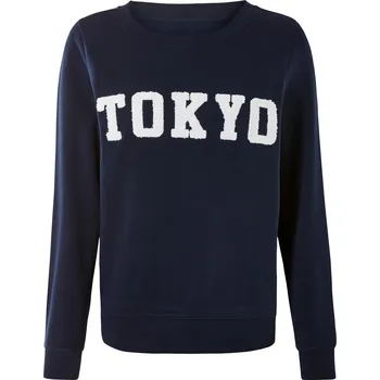 Dámská mikina esmara® Dámská mikina (navy modrá, L(44/46))