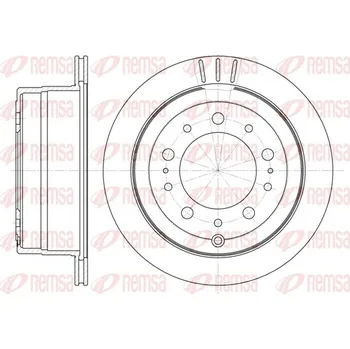 Brzdový kotouč Brzdový kotouč REMSA 6948.10