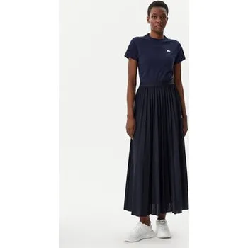 Pánské oblečení Lacoste T-Shirt TF9246 Tmavomodrá Slim Fit 36