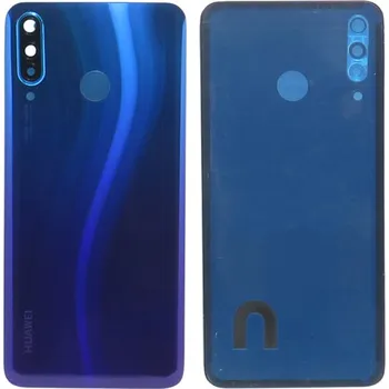 Pouzdro na mobilní telefon Huawei P30 Lite - Kryt zadní + kryt fotoaparátu, barva modrá