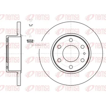 Brzdový kotouč Brzdový kotouč REMSA 61274.00