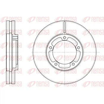 Brzdový kotouč Brzdový kotouč REMSA 61408.10