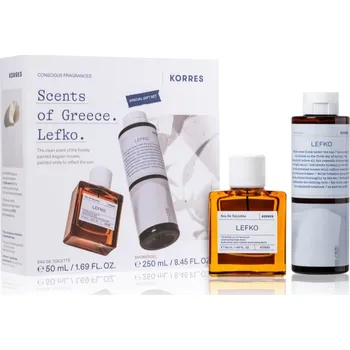 Nestandardní parfém Korres Lefko Korres Lefko toaletní voda 50 ml + Korres Lefko sprchový gel 250 ml