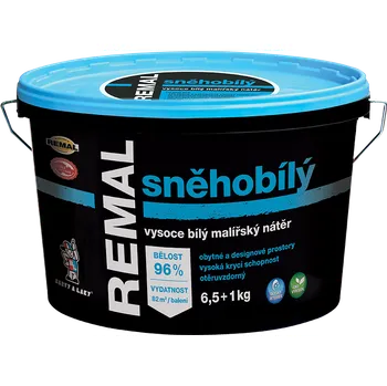barva na zeď REMAL Sněhobílý 25 kg