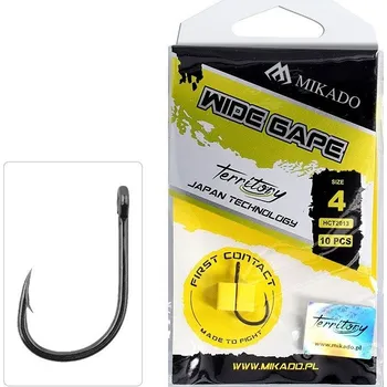 Rybářský háček MIKADO háčky wide gape potažené 10 ks 4