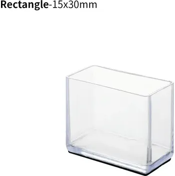 Podložka pod nábytek Protiskluzové silikonové návleky na nábytek a podlahu | ochrana nábytku, silikonové krytky - 15x30mm-obdelník