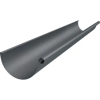 okap Žlab okapový ROBUST rozvinutá šířka 250 mm antracit šedá – 4 m