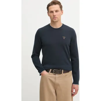 Pánský svetr Bavlněný svetr Aeronautica Militare MA1631UL00506 námořnická modř 59X, vel. L