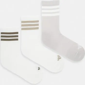 Pánské ponožky Ponožky adidas 3-pack KC9639 béžová 01X, vel. 34/36