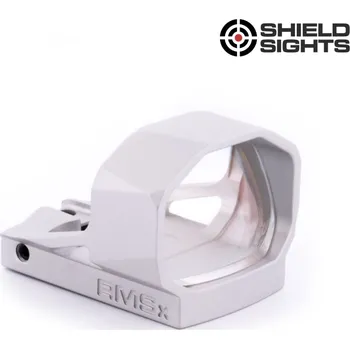 Kolimátor Shield Sights GBR Kolimátor Shield Reflex Mini Sight XL (RMSX) GLASS edition 8MOA Dot (6.5MOA) SILVER