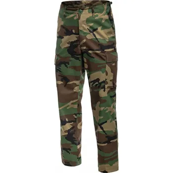 Pánské kalhoty Vojenské Kapsáče maskáčové maskáčový MFH US Combat BDU - Woodland 3XL