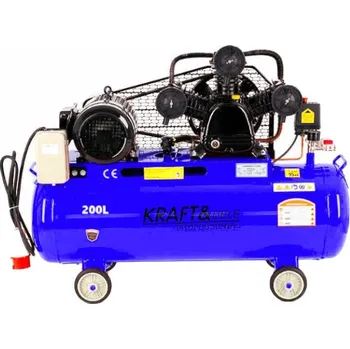 Kompresor Olejový kompresor, 200l, třípístový, 4,8kW, Kraft&Dele KD4064