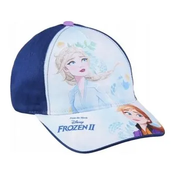Kšiltovka Dětská kšiltovka, Frozen II - modrá, obvod 53 cm