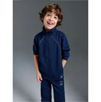 Oblečení a móda Sinsay - Sportovní mikina na zip s reflexními prvky Active - námořnická modrá - 230GX-59X - 230GX-59X-122