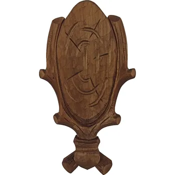 Obraz Dřevo Novák Podložka pod trofej, řezbovaná, srnec č.140 Barva: Hnědá