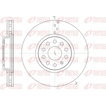 Brzdový kotouč Brzdový kotouč REMSA 61479.10