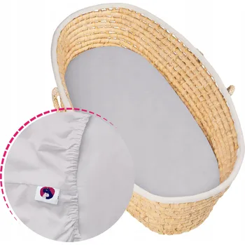 Prostěradlo Prostěradlo 40x80 do Koše Mojžíše Gondoly Oválné Bavlna Barvy