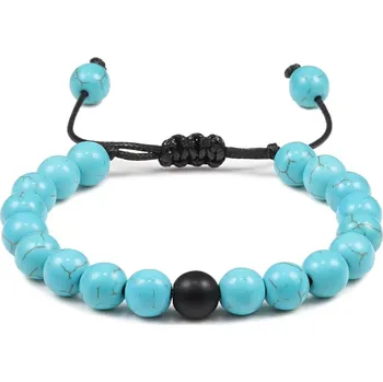 Náramek Minerální párový náramek | šperk - Modrý