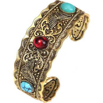 Náramek Vintage unisex otevřený náramek | šperk - Vintage náramek D