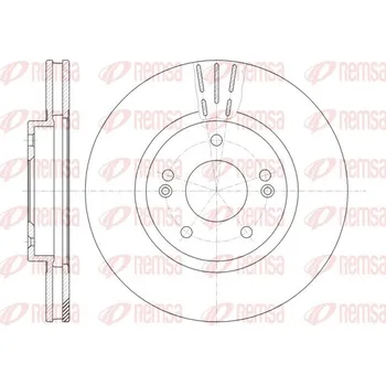 Brzdový kotouč Brzdový kotouč REMSA 6897.10