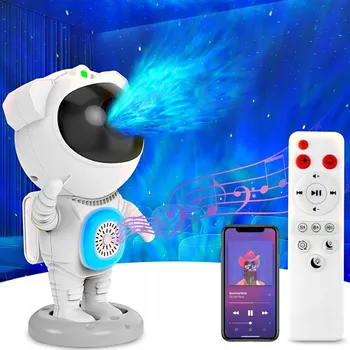 IP kamera Projektor Galaxie s Astronautem Lampa Noční Bluetooth Reproduktor do Ložnice