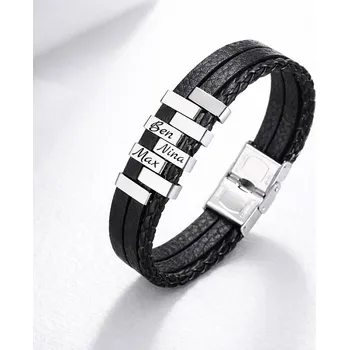 Náramek Unisex náramek Family Leader